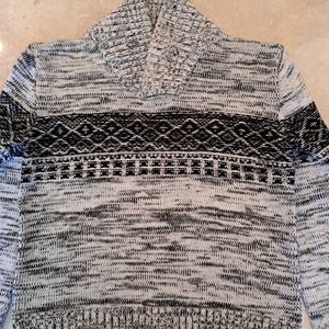 Men's pullover sweater with high neck collar by THE SLOPE size Large
